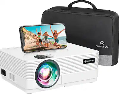 Vankyo - Leisure 470 Pro Native 1080P Wireless Single LCD Mini Projector