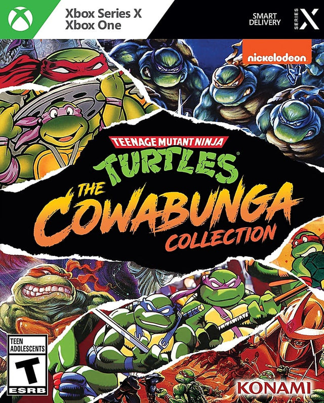 Front. Konami - Teenage Mutant Ninja Turtles: The Cowabunga Collection.