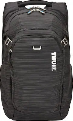 Thule - Contract 25L Backpack for 15.6" Laptop w/ 10.5" Padded Tablet Sleeve, Crushproof SafeZone, Water Bottle Holder, Pockets