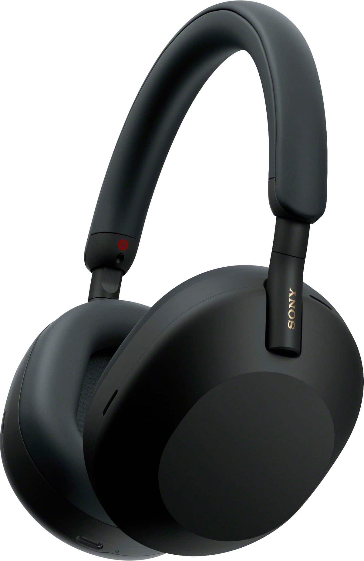 Sony - WH-1000XM5 Wireless Noise Cancelling Over-the-Ear Headphones - Black