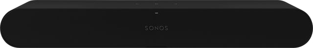 Front. Sonos - Ray Soundbar with Wi-Fi - Black.