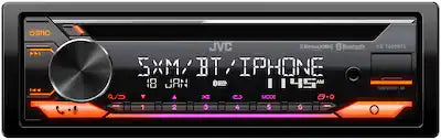 JVC - Bluetooth CD Receiver with Alexa Built-In and USB Rapid Charge, Satellite Rado Ready
