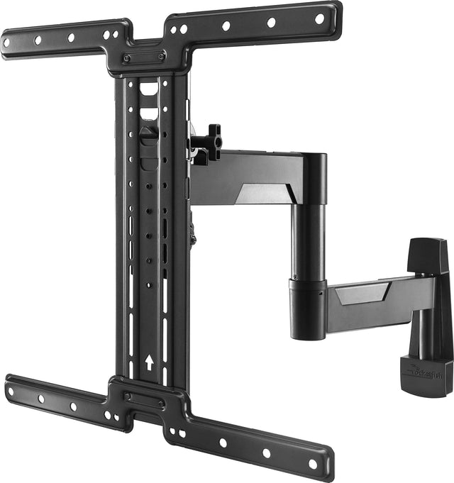 Front. Rocketfish™ - Full-Motion TV Wall Mount for Most 32”-55” TVs - Black.