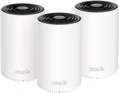 TP-Link - Deco XE75 Pro AXE5400 Tri-Band Wi-Fi 6E Whole Home Mesh System (3-Pack)
