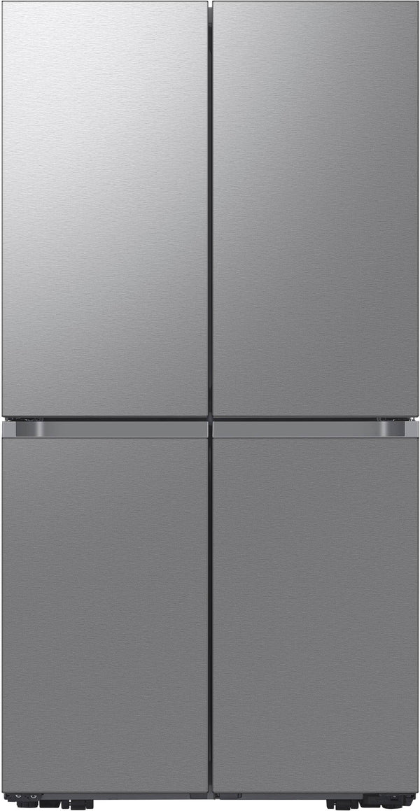 Dacor - 36 in. Wide 22.8 Cu. Ft. 4-Door French Reveal Door 36" Counter Depth Refrigerator with Beverage Center - Silver Stainless Steel