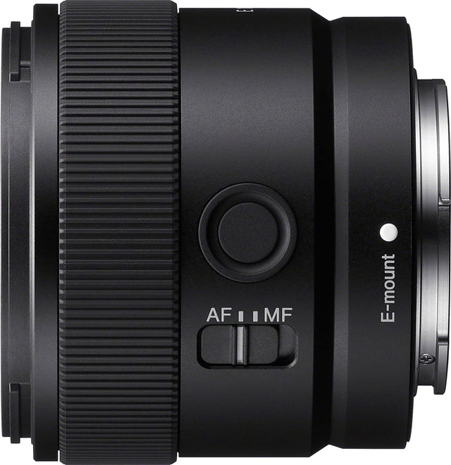 Front. Sony - E 11mm F1.8 APS-C ultra-wide-angle prime lens - Black.