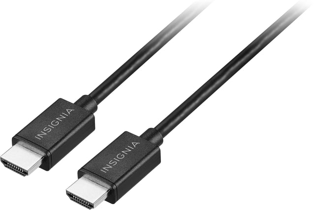 Left. Insignia™ - 4' 4K Ultra HD HDMI Cable - Black.