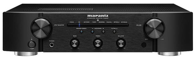Front. Marantz - PM6007 155W 2-Ch Stereo Integrated Amplifier - Black.