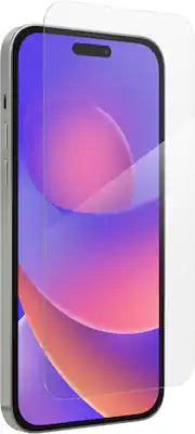 ZAGG - Glass+ Defense Elite Maximum Edge-to-Edge Impact & Scratch Screen Protector for Apple iPhone 14 Pro Max