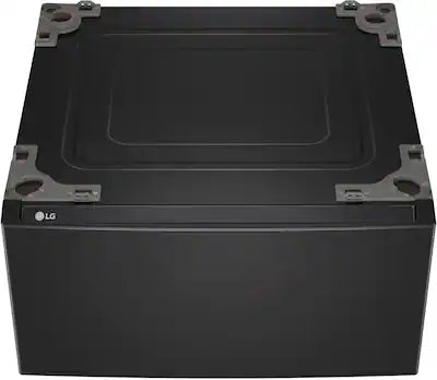 LG - 27-in Wide Laundry Pedestal with Storage Drawer for select LG Stackable Washers and Dryers