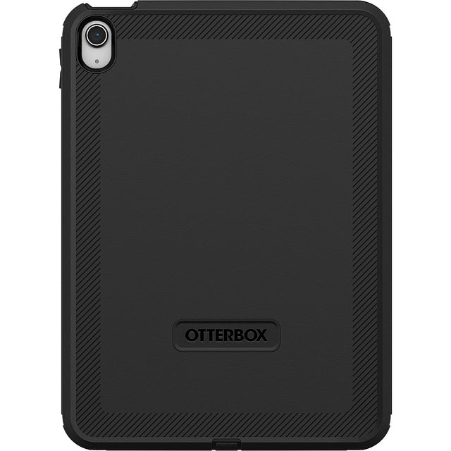 Front. OtterBox - Defender Series Pro Tablet Case for Apple iPad (10th gen) - Black.