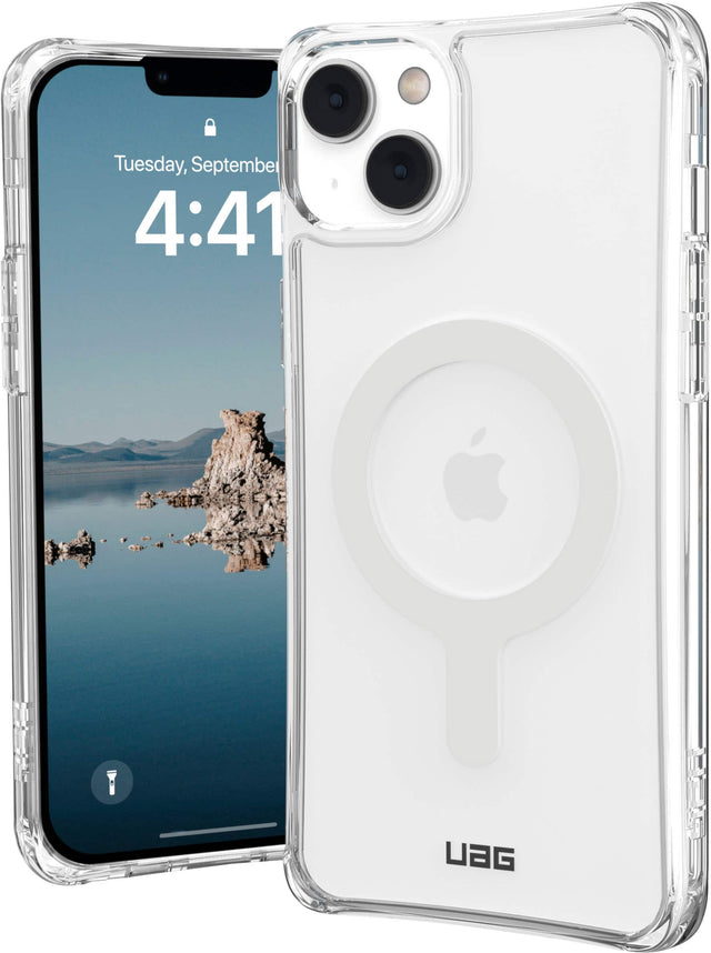 Front. UAG - Plyo Series Case with Magsafe for iPhone 14 Plus 2022 - Ice.