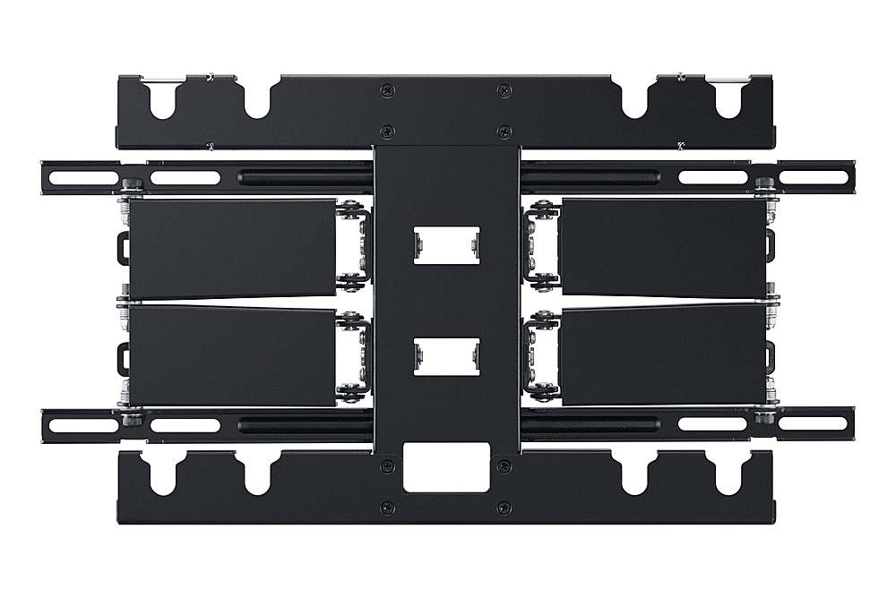 Samsung - Full Motion Slim Wall Mount Fits 55" & 65" TV - Black