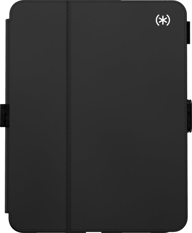 Front. Speck - Balance Folio R Case for Apple 10.9" iPad (10th Generation) - Black/White.