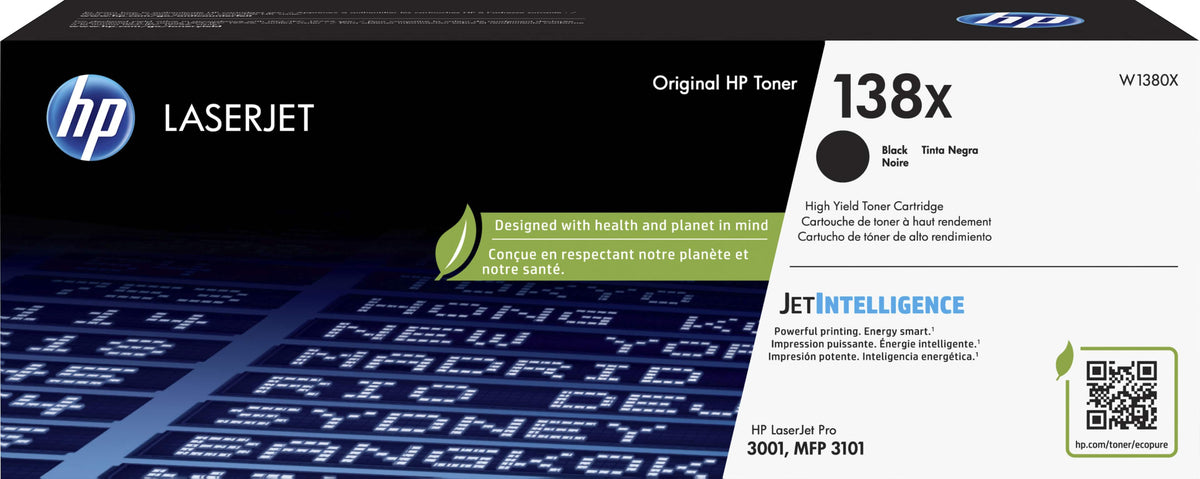 HP - 138X High-Yield Toner Cartridge - Black