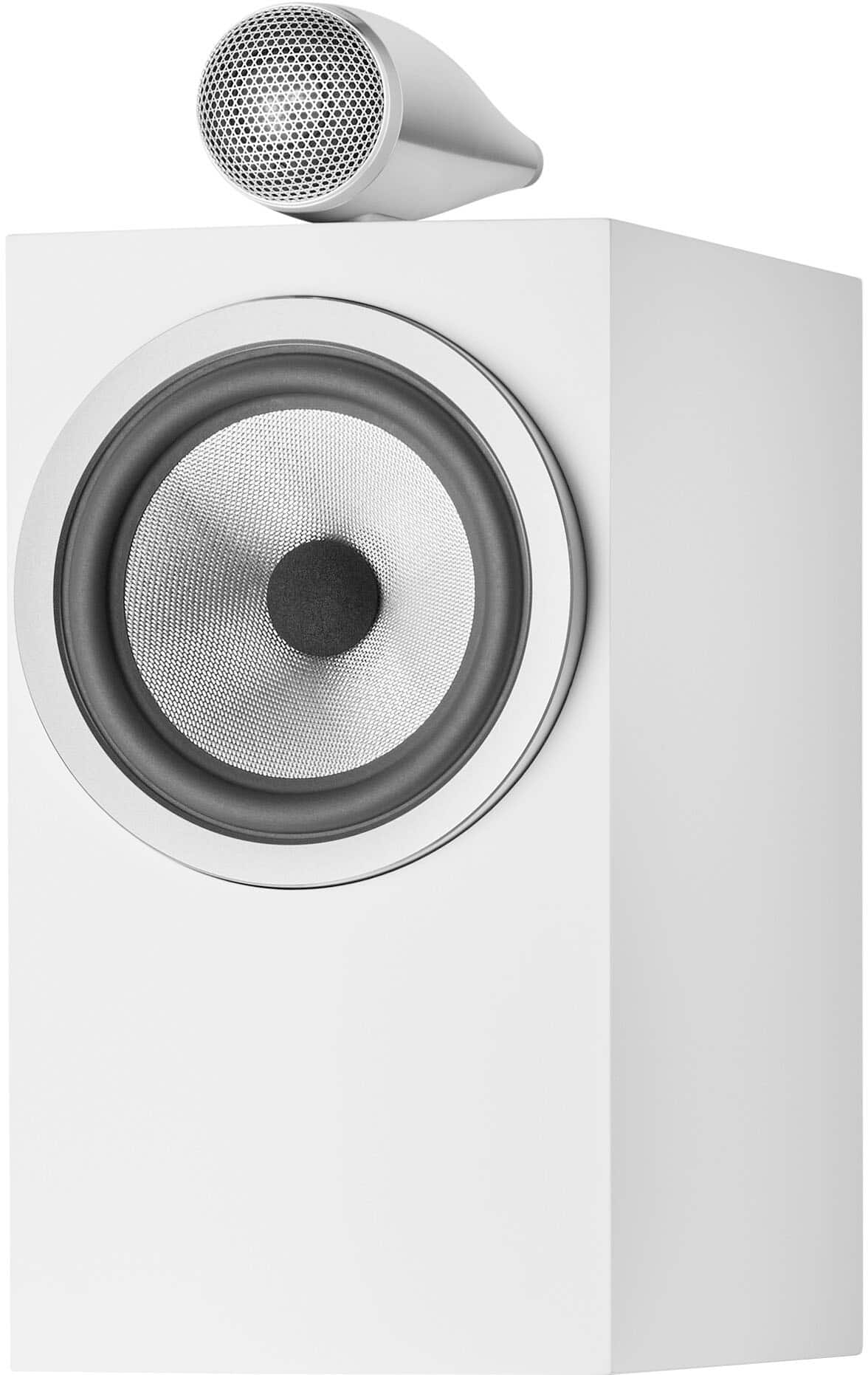Bowers & Wilkins - 705 S3 Bookshelf Speaker with 1" Tweeter on Top and 6.5" Midbass (Pair) - White