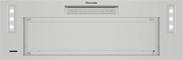 Front. Thermador - Masterpiece Series 36" Convertible Custom Insert Range Hood, 300 CFM, Home Connect - Stainless Steel.