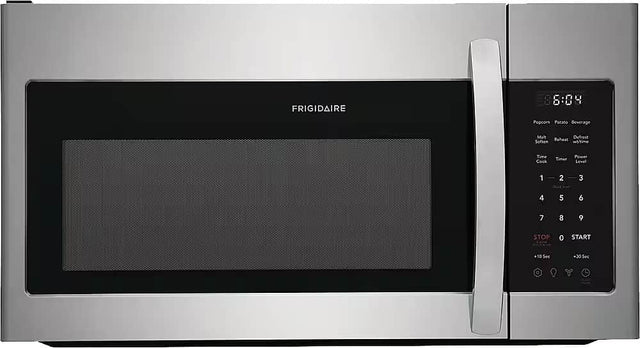 Front. Frigidaire - 1.8 Cu. Ft. Over-The-Range Microwave - Stainless Steel.