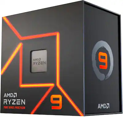 AMD - Ryzen 9 7900X 12-Core - 24-Thread 4.7 GHz (5.6 GHz Max Boost) Socket AM5 PCI Express 5.0 Unlocked Desktop Processor