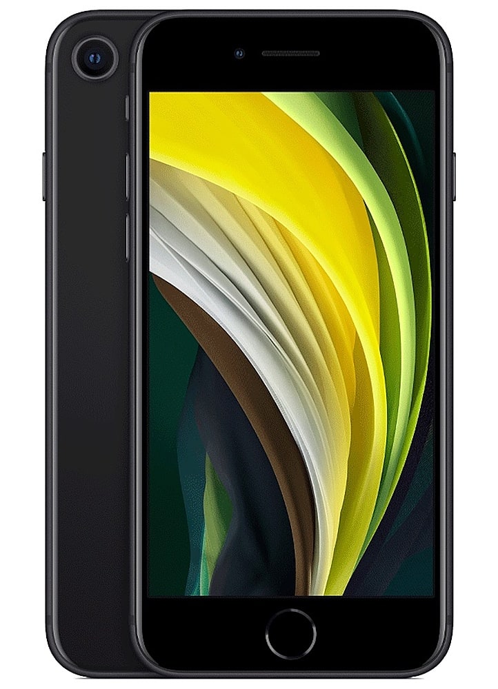 Lively® - Pre-Owned Excellent iPhone SE (2nd Generation) 64GB with Lively SIM Card - Black
