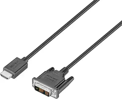 Best Buy essentials™ - 6’ HDMI-to-DVI-D Monitor Cable