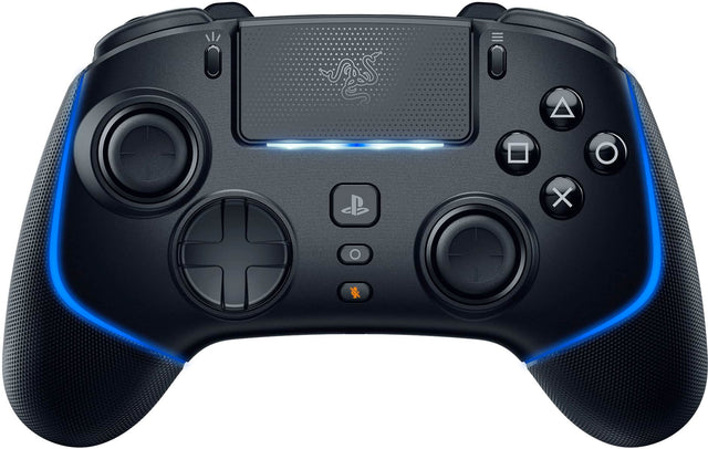 Front. Razer - Wolverine V2 Pro Wireless Gaming Controller for PS5 / PC with 6 Remappable Buttons - Black.