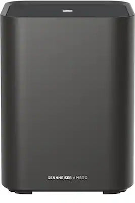 Sennheiser - AMBEO Sub 8” Subwoofer with 350W Class D Amplifier and immersive 3D Surround Sound