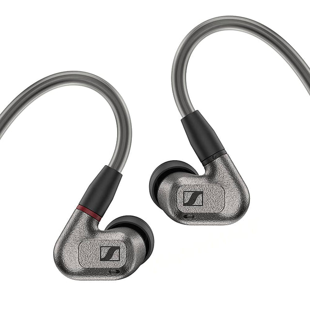 Front. Sennheiser - Audiophile IE 600 Wired Passive Noise Cancelling In-Ear Earbuds - Gray.
