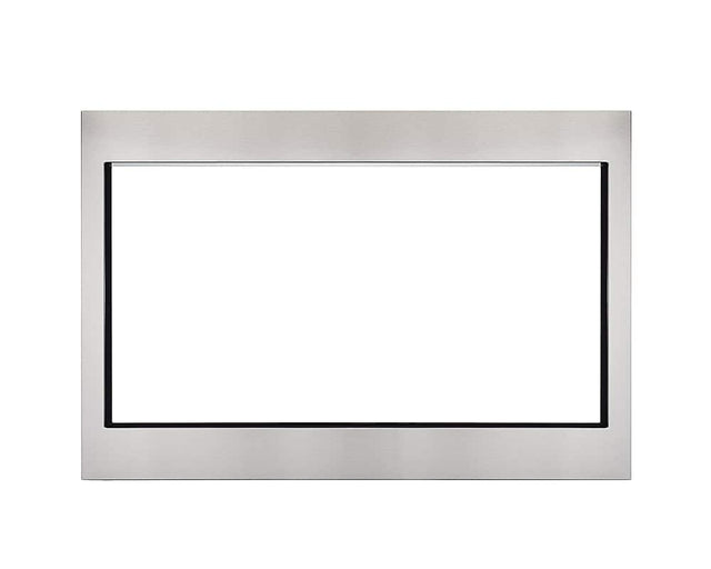 Front. Frigidaire - 27'' Microwave Trim Kit - Silver.