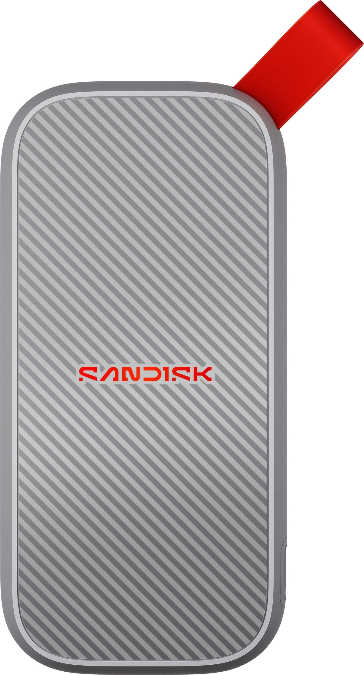 SANDISK - 2TB External USB 3.2 Gen 2 Type C Portable SSD - Gray