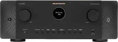 Marantz - Cinema 60 100W 7.2-Ch Bluetooth Capable with HEOS 8K Ultra HD HDR Compatible A/V Home Theater Receiver with Alexa