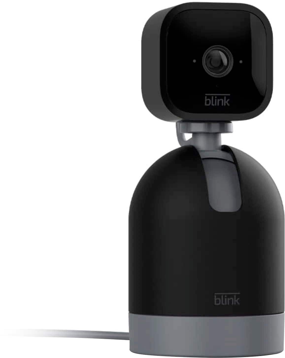 Blink - Mini Pan-Tilt Camera - Rotating indoor plug-in smart security camera, two-way audio, HD video, motion detection - Black