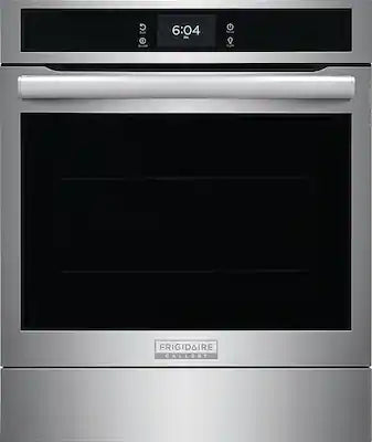 Frigidaire - Gallery 24" Built-In Single Electric Wall Oven with Air Fry