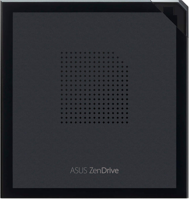 Front. ASUS - ZenDrive 8x External DVD±RW/CD-RW Drive - Black.