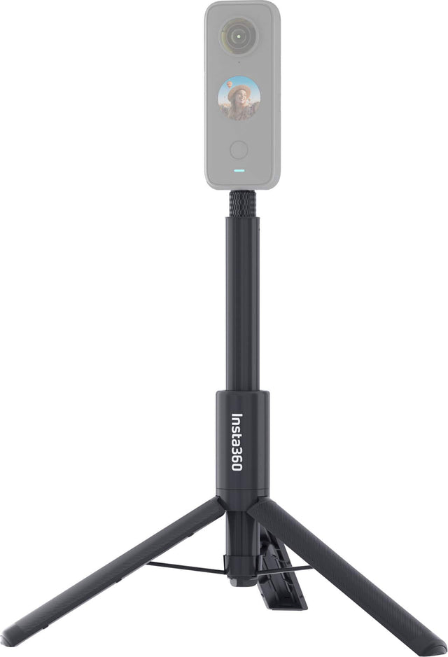 Angle. Insta360 - 41.3" 2-in-1  Invisible Selfie Stick and Tripod - Black.
