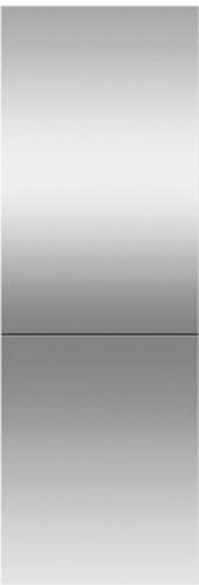 Front. Fisher & Paykel - Single Refrigerator or Freezer Door Panel for Right and Left Swing for Select Models - Stainless Steel.