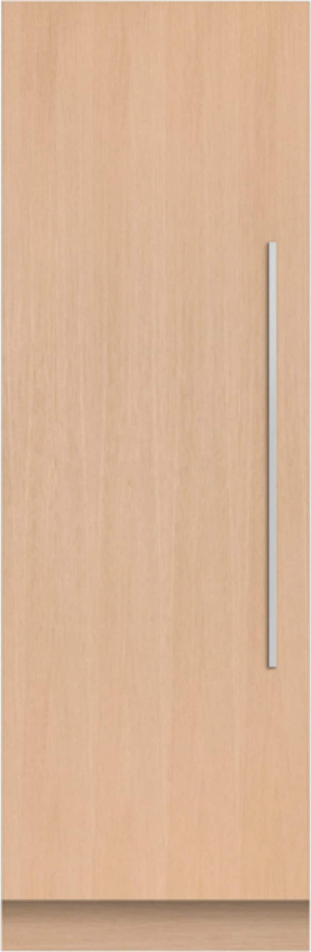 Front. Fisher & Paykel - 10.7 cu. Ft. Frost Free Integrated Upright Freezer with Ice and Stainless Steel Interior.