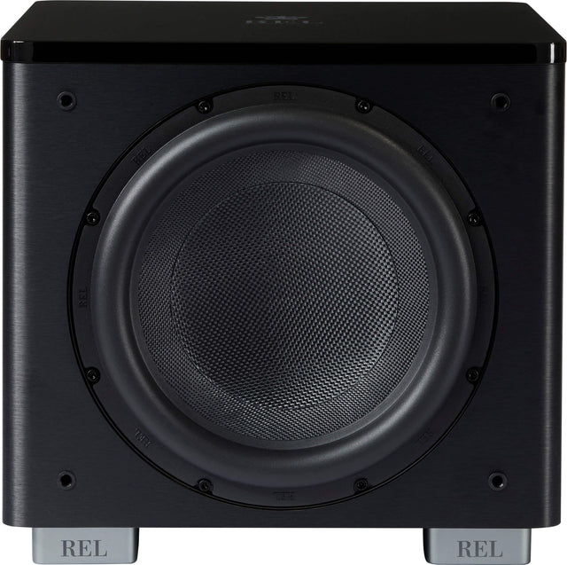 Front. REL - HT/1205 MKII Subwoofer - Black.