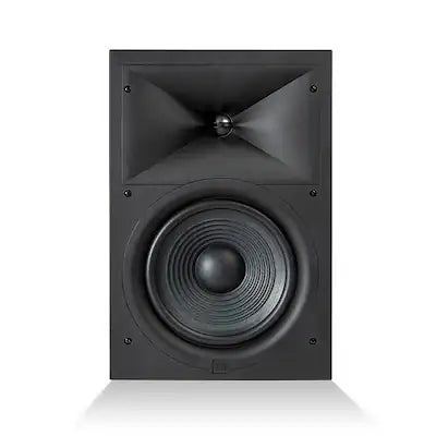 JBL - Stage In-Wall Loudspeaker with 1" Aluminum Dome Tweeter and 8" Polycellulose Cone Woofer