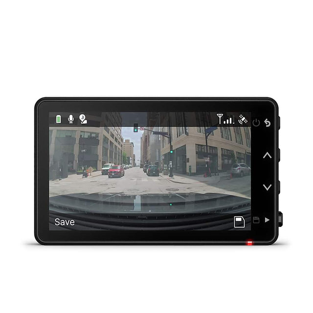 Front. Garmin - Dash Cam Live - Black.
