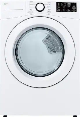 LG - 7.4 Cu. Ft. Stackable Gas Dryer with Wrinkle Care