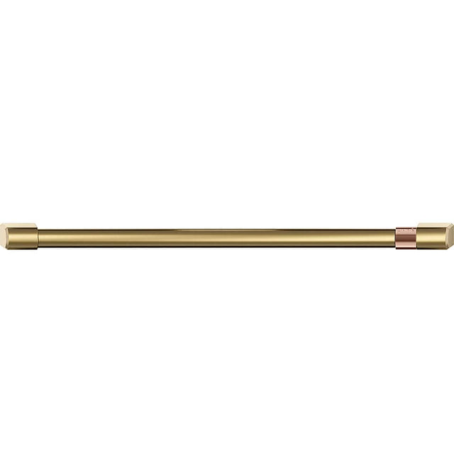Front. Café - Handle Kit for Café Wall Oven - Brushed Brass.
