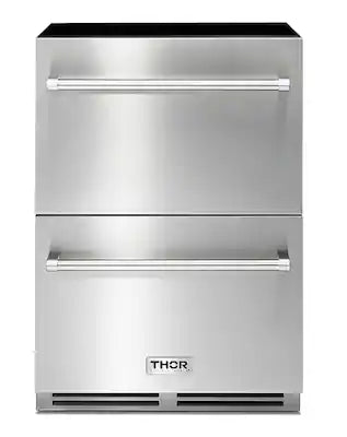 Thor Kitchen - 5.4 Cu. Ft. Indoor Outdoor Refrigerator Drawers