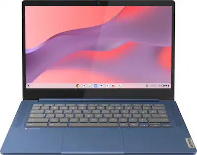 Lenovo - IdeaPad Slim 3 Chromebook Laptop - 14" Full HD Touchscreen Laptop - MediaTek Kompanio 520 2022 - 4GB Memory - 64GB eMMC