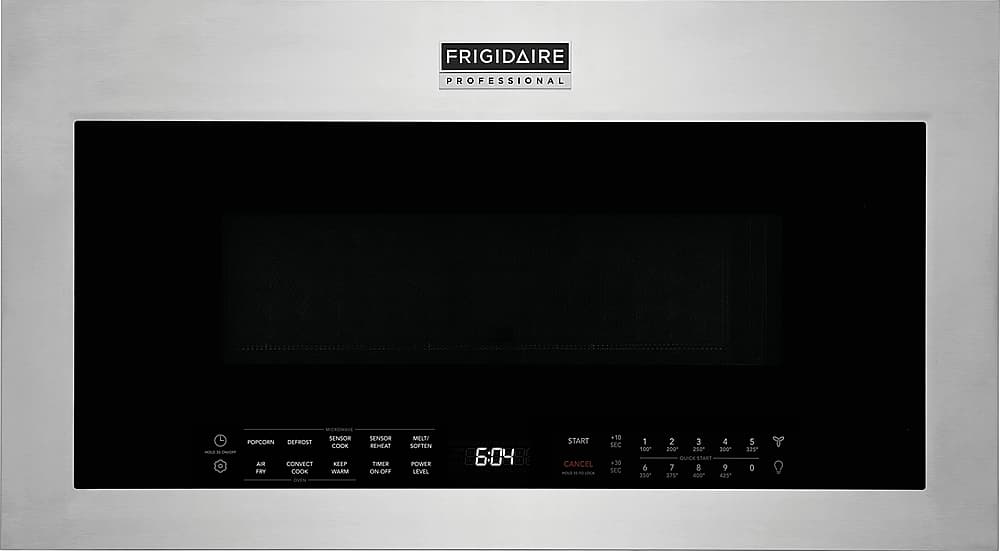 Frigidaire - Professional 1.9 Cu. Ft. Over-the Range Microwave with Air Fry - Stainless Steel