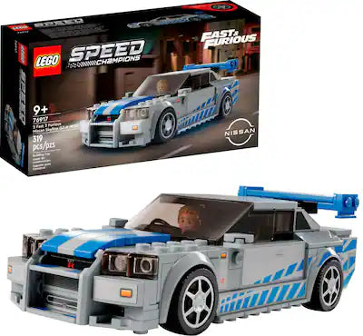 LEGO - Speed Champions 2 Fast 2 Furious Nissan Skyline GT-R (R34) 76917