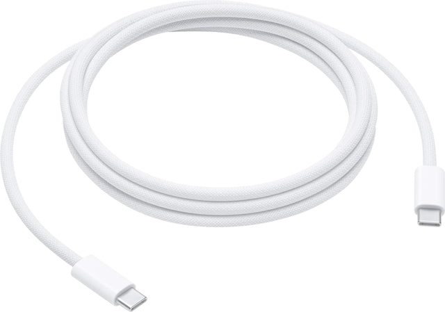 Front. Apple - 240W USB-C Charge Cable (2 m) - White.