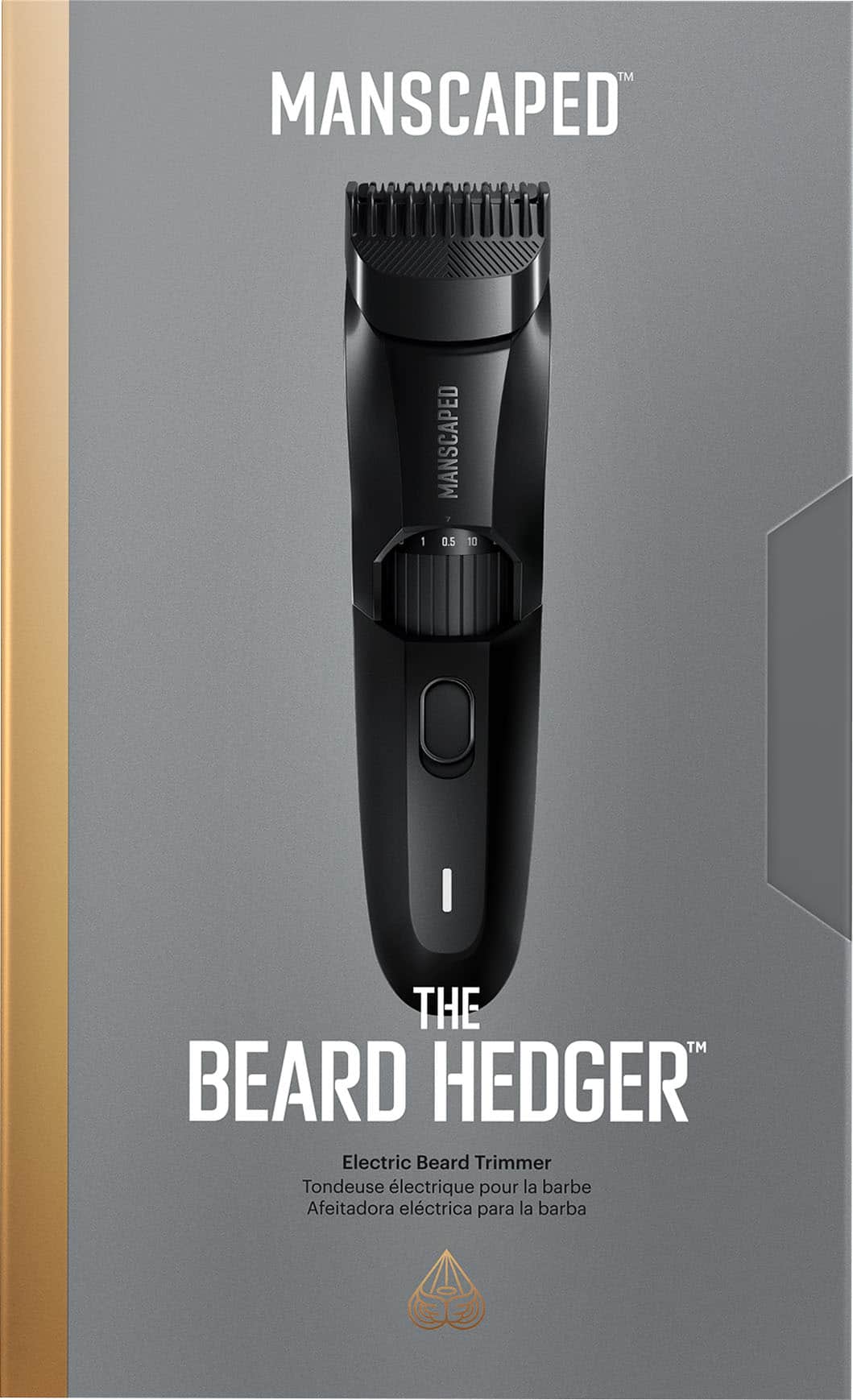 Manscaped - The Beard Hedger Rechargeable Wet/Dry Hair Trimmer - Black