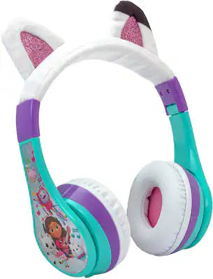 eKids - Gabby's Dollhouse Wireless Over-the-Ear Headphones