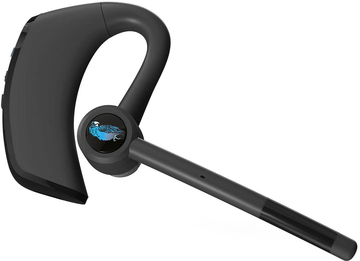 BlueParrott - M300-XT SE Wireless Bluetooth Mono Headset with 80% Noise-Cancelling Microphone and Lightweight Design - Black